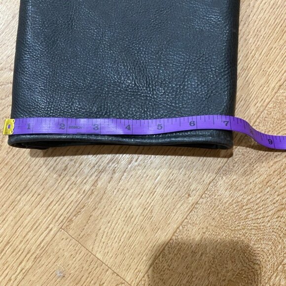 California Creations Leather Made in the USA Motorcycle Chaps size medium - Picture 10 of 10